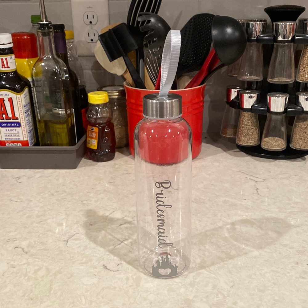 Disney Bridesmaid water bottle